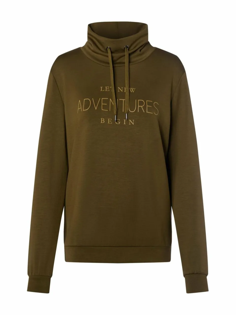 soyaconcept® Sweatshirts & Sweatjacken<Damen Sweatshirt - SC-Banu 248 oliv bedruckt