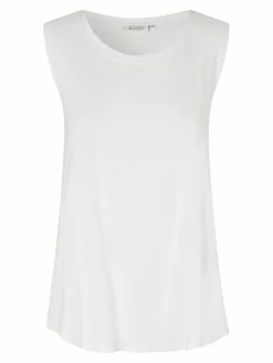 Masai Blusen<Damen Tanktop weiß uni