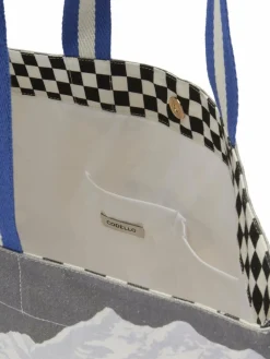 Codello Taschen & Rucksäcke<Damen Tasche grau bedruckt