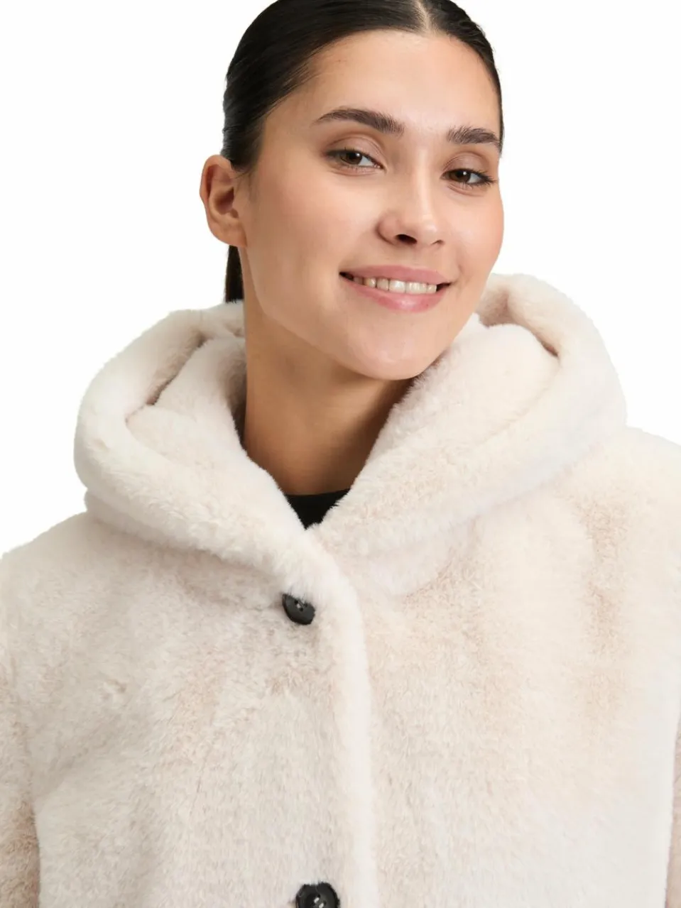 Damen Betty Barclay Jacken & Westen>Damen Teddy-Jacke