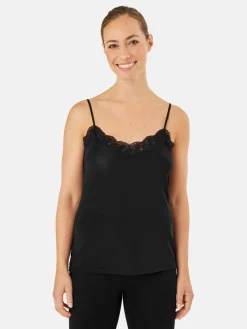 Masai Shirts & Tops<Damen Top schwarz uni