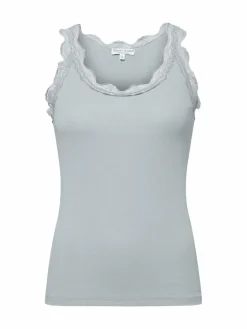 Marie Lund Shirts & Tops<Damen Top grau uni