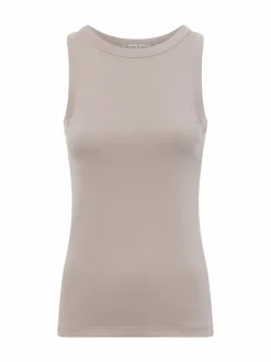 Marie Lund Shirts & Tops<Damen Top taupe uni