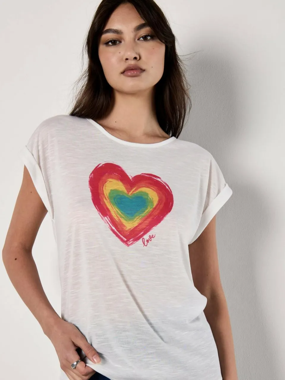 Apricot Shirts & Tops<Damen Top mehrfarbig bedruckt