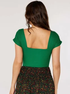 Apricot Shirts & Tops<Damen Top grün strukturiert