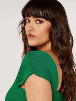 Apricot Shirts & Tops<Damen Top grün strukturiert