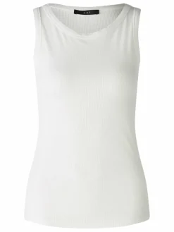 Oui Shirts & Tops<Damen Top ecru uni