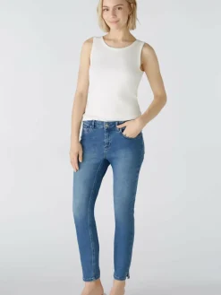 Oui Shirts & Tops<Damen Top ecru uni