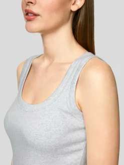 Marc Cain Shirts & Tops<Damen Top grau uni