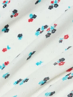 Tommy Jeans Shirts & Tops<Damen Top ecru blau gemustert