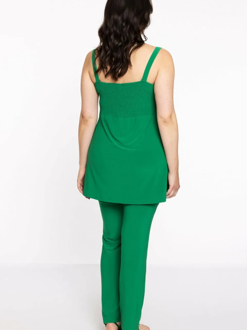 YOEK Shirts & Tops<Damen Top grün uni