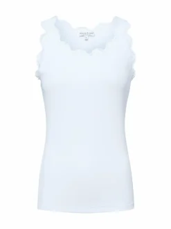 Marie Lund Shirts & Tops<Damen Top weiß uni