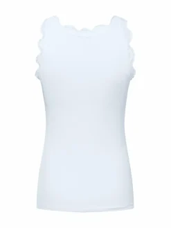 Marie Lund Shirts & Tops<Damen Top weiß uni