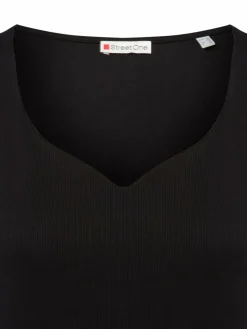 Street One Shirts & Tops<Damen Top schwarz uni