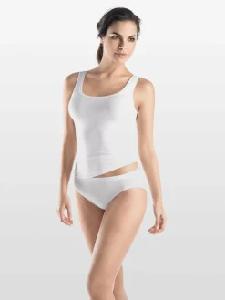 Hanro Shirts & Tops<Damen Top - Touch Feeling weiß uni