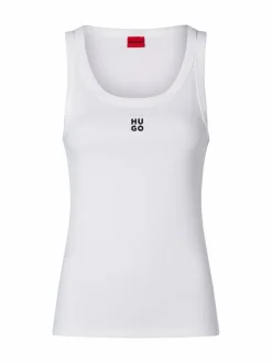 HUGO Shirts & Tops<Damen Top - Datamia weiß uni