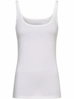 Opus Shirts & Tops<Damen Top - Ina weiß uni