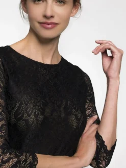 Spieth & Wenksy Blusen<Damen Trachtenblusen - Alheim schwarz uni