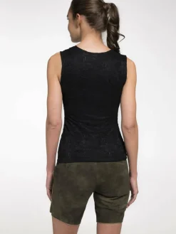 Spieth & Wenksy Blusen<Damen Trachtenblusen - Bernis schwarz uni