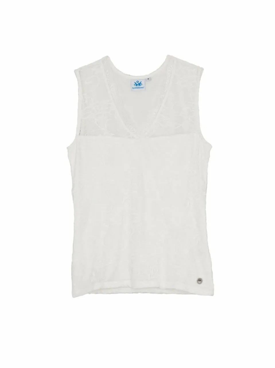 Spieth & Wenksy Blusen<Damen Trachtenblusen - Bernis weiß uni