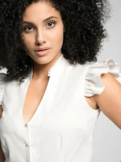 Damen Spieth & Wenksy Blusen>Damen Trachtenblusen - Frisbee