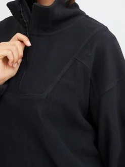 North Bend Sweatshirts & Sweatjacken<Damen Troyer schwarz uni