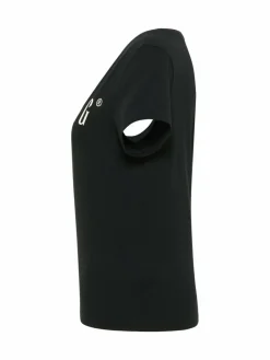 Mustang Shirts & Tops<Damen T-Shirt schwarz uni