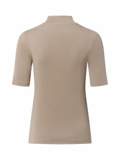 brookshire Shirts & Tops<Damen T-Shirt schlamm uni