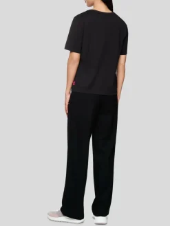 Marc Cain Shirts & Tops<Damen T-Shirt schwarz bedruckt