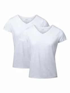DANISH ENDURANCE Shirts & Tops<Damen T-Shirt weiß uni