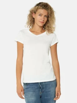 DANISH ENDURANCE Shirts & Tops<Damen T-Shirt weiß uni