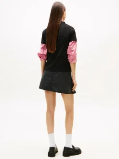 Tommy Jeans Shirts & Tops<Damen T-Shirt schwarz uni