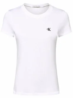 Calvin Klein Jeans Shirts & Tops<Damen T-Shirt weiß uni