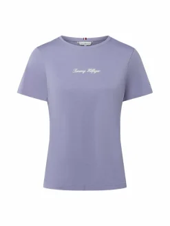 Tommy Hilfiger Shirts & Tops<Damen T-Shirt flieder uni