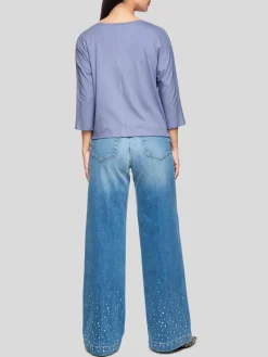 Marc Cain Shirts & Tops<Damen T-Shirt lila uni