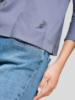 Marc Cain Shirts & Tops<Damen T-Shirt lila uni