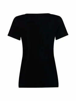 s.Oliver Shirts & Tops<Damen T-Shirt schwarz ecru bedruckt