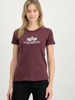 Alpha Industries Shirts & Tops<Damen T-Shirt braun bedruckt