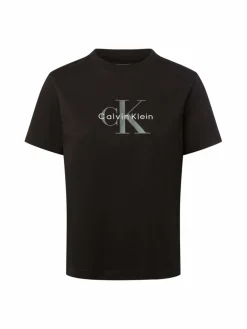 Calvin Klein Jeans Shirts & Tops<Damen T-Shirt schwarz uni