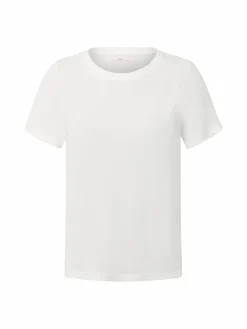 Fynch-Hatton Shirts & Tops<Damen T-Shirt ecru uni