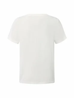 Fynch-Hatton Shirts & Tops<Damen T-Shirt ecru uni