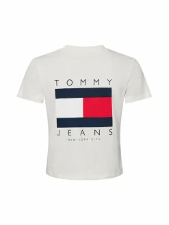 Damen Tommy Jeans Shirts & Tops>Damen T-Shirt