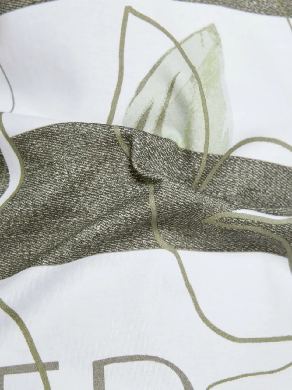 RABE Shirts & Tops<Damen T-Shirt grün gemustert