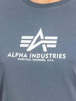 Alpha Industries Shirts & Tops<Damen T-Shirt denim bedruckt