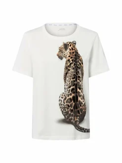 Marc Cain Collections Shirts & Tops<Damen T-Shirt ecru bedruckt