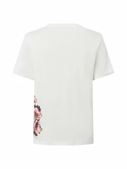 Marc Cain Collections Shirts & Tops<Damen T-Shirt ecru bedruckt