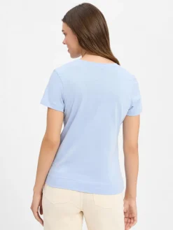 JOOP! Shirts & Tops<Damen T-Shirt hellblau uni