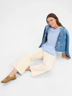 JOOP! Shirts & Tops<Damen T-Shirt hellblau uni