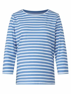 RABE Shirts & Tops<Damen T-Shirt blau gemustert