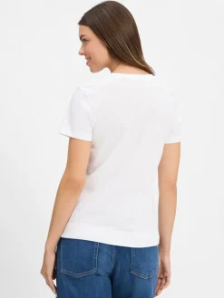 JOOP! Shirts & Tops<Damen T-Shirt weiß uni